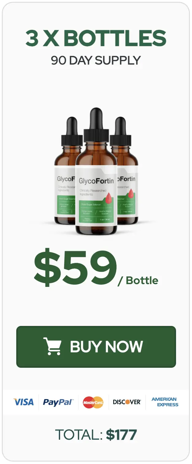 GlycoFortin 3 Bottles